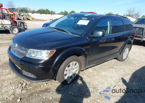 2013 Dodge Journey Se из США, поврежденный, VIN 3C4PDCAB0DT713414
